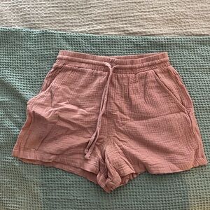 Faux gauzey linen shorts :)